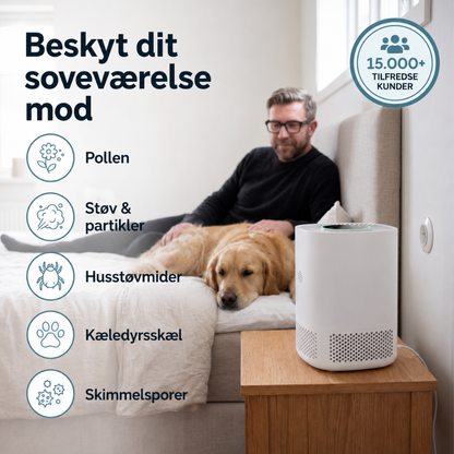 ArcticAir™ - Soveværelsets luftrenser for allergikere