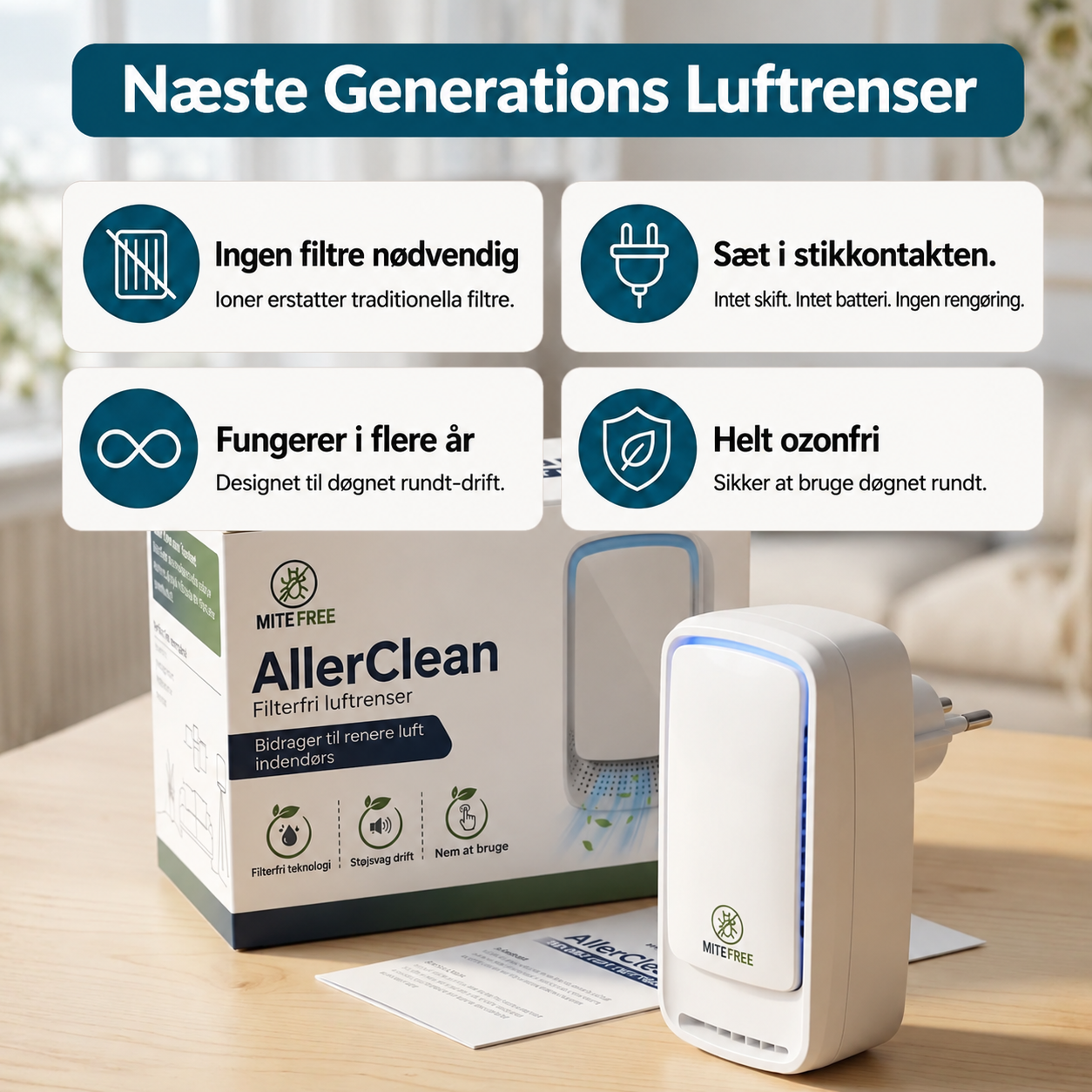 AllerClean™ – Friskere morgener & et sundere hjem