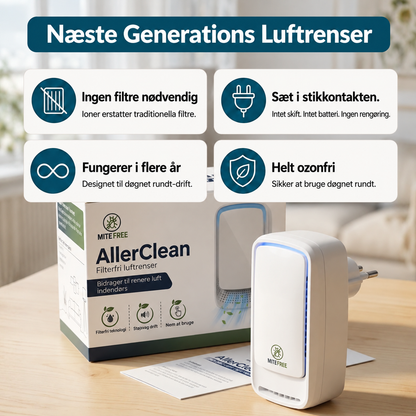 AllerClean™ – Friskere morgener & et sundere hjem