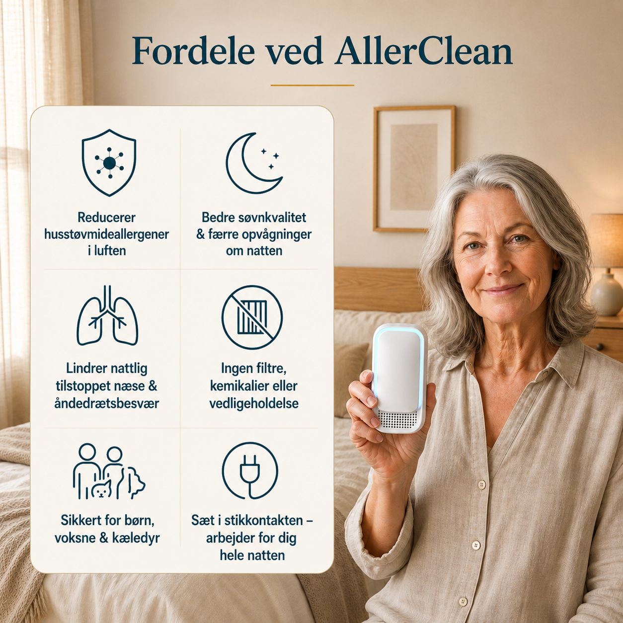 AllerClean™ – Friskere morgener & et sundere hjem